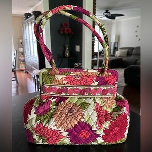 Vera Bradley Alice kiss lock purse